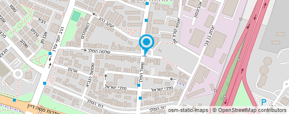 מפת הגעה אל דואר ישראל-מסירת דואר