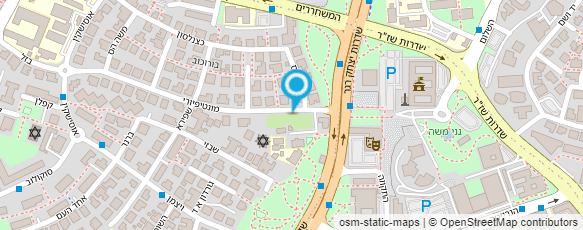 מפת הגעה אל דואר ישראל-מסירת דואר