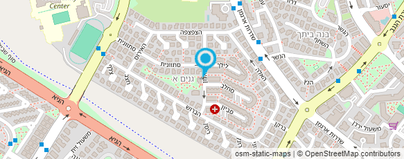 מפת הגעה אל דואר ישראל-מסירת דואר מפת הגעה אל דואר ישראל-מסירת דואר