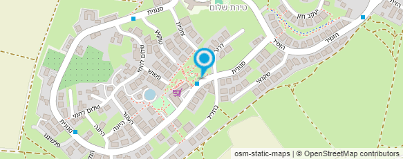 מפת הגעה אל דואר ישראל-מסירת דואר