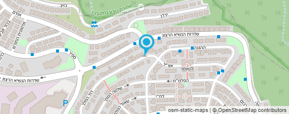 מפת הגעה אל מוטי אסרף-צבע עם סגנון