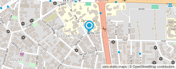 מפת הגעה אל עו"ד חסיד עובדיה