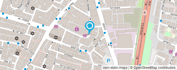 מפת הגעה אל דואר ישראל-מסירת דואר מפת הגעה אל דואר ישראל-מסירת דואר