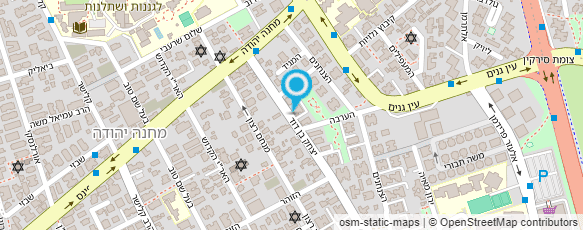 מפת הגעה אל דואר ישראל-מסירת דואר מפת הגעה אל דואר ישראל-מסירת דואר