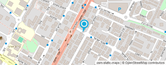 מפת הגעה אל עו"ד בוחבוט אסף (אסי)