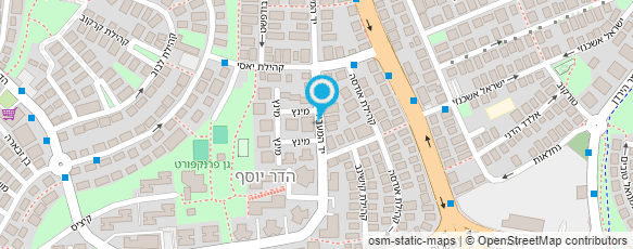 מפת הגעה אל דואר ישראל- מסירת דואר