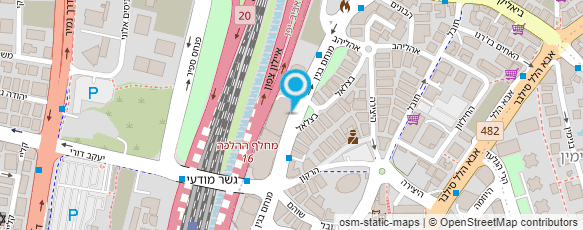 מפת הגעה אל עו"ד ארגז רפאל