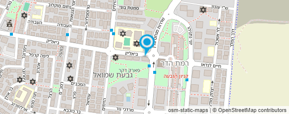 מפת הגעה אל אוראל עבודות חשמל