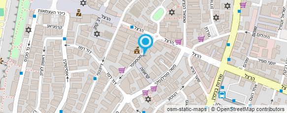 מפת הגעה אל עו"ד ברוך הילה