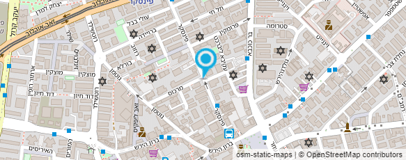 מפת הגעה אל דואר ישראל-מסירת דואר