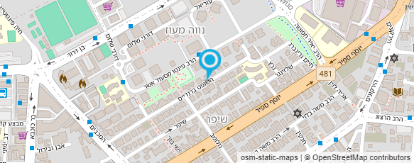 מפת הגעה אל גן הגוזלים של אורית