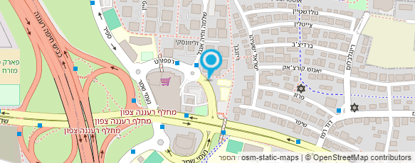 מפת הגעה אל דואר ישראל-מסירת דואר