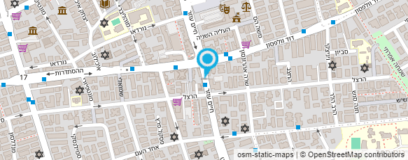 מפת הגעה אל דואר ישראל -מסירת דואר