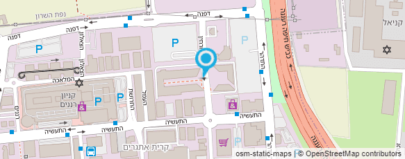 מפת הגעה אל דואר ישראל-מסירת דואר מפת הגעה אל דואר ישראל-מסירת דואר