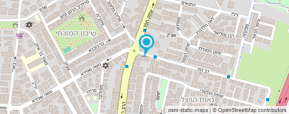 מפת הגעה אל עמוס אינסטלציה