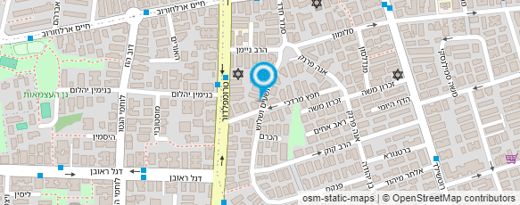 מפת הגעה אל עו"ד קופמן דוד