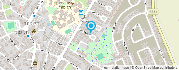 מפת הגעה אל אילנה רפלקסולוגית