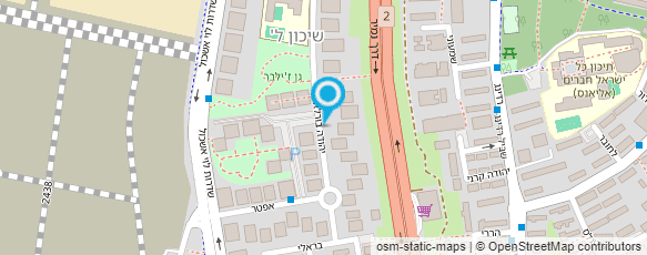 מפת הגעה אל עו"ד  ביטון קרינסקי קרן