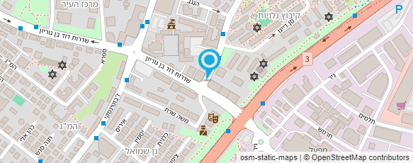 מפת הגעה אל עו"ד טגייה מוצה בת-אל