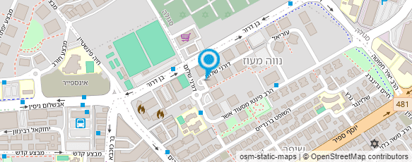 מפת הגעה אל תפארת דוד