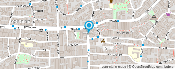 מפת הגעה אל אורית נעים איפור ושיער לכלות