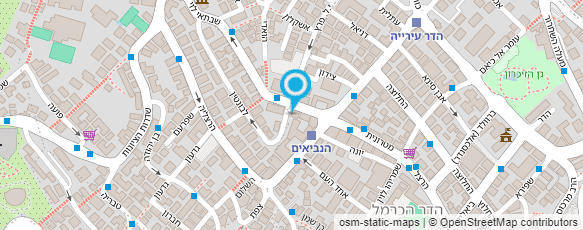 מפת הגעה אל מוסך ח.מ. מוסלח