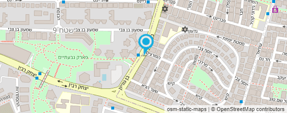 מפת הגעה אל גלי גולן קופרברג-לגיל השלישי