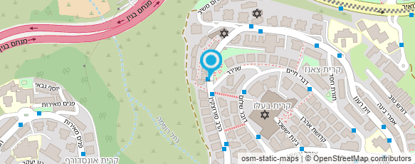 מפת הגעה אל עין בוחנת