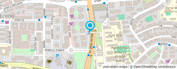 מפת הגעה אל מרפאת אולטרה קייר