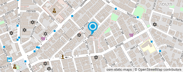 מפת הגעה אל בן חור - תכנון וביצוע פרויקטים