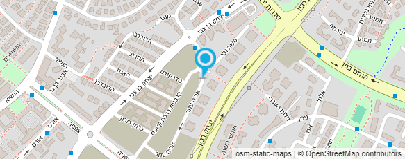 מפת הגעה אל צור א.נועם