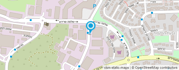 מפת הגעה אל ג'י. אס. אמ שילוח ודיוור