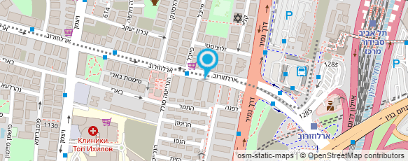 מפת הגעה אל עו"ד תאגי חורי