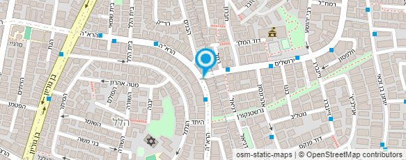 מפת הגעה אל אולפני מאור אלקיים