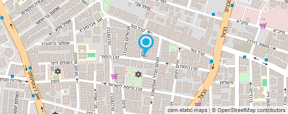 מפת הגעה אל המטבח של מעיין