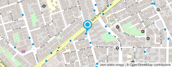 מפת הגעה אל דואר ישראל-מסירת דואר מפת הגעה אל דואר ישראל-מסירת דואר