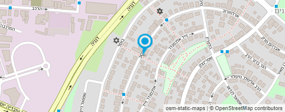 מפת הגעה אל דואר ישראל-מסירת דואר מפת הגעה אל דואר ישראל-מסירת דואר