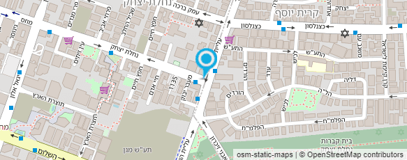 מפת הגעה אל דואר ישראל-מסירת דואר מפת הגעה אל דואר ישראל-מסירת דואר