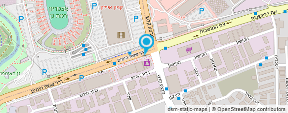 מפת הגעה אל עו"ד שחרור צח