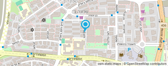 מפת הגעה אל Precise-בית ספר לתדמיתנות ותפירה