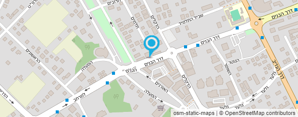 מפת הגעה אל דואר ישראל-מסירת דואר