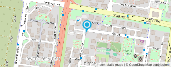 מפת הגעה אל עו"ד פז שלי