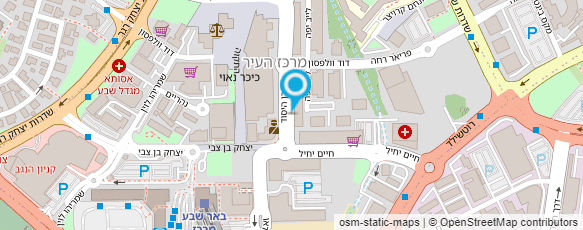 מפת הגעה אל עו"ד חאג' עאמר חסן