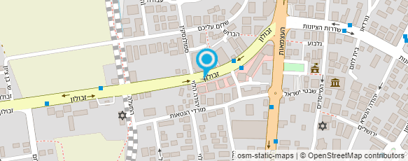 מפת הגעה אל דואר ישראל-מסירת דואר