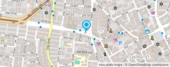 מפת הגעה אל נטלי דאודי