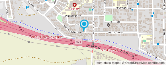 מפת הגעה אל מורדכי לוי - שירותי גז