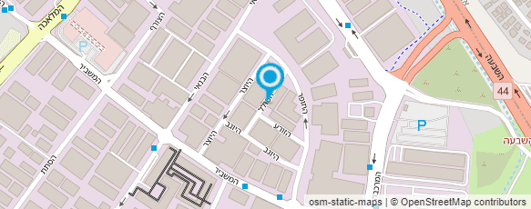 מפת הגעה אל ניקולס נג'אר- פחחות וצבע לרכב