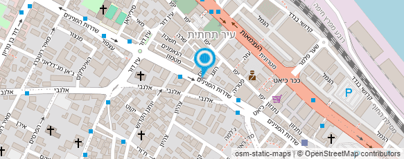 מפת הגעה אל עו"ד אמאל חאיק