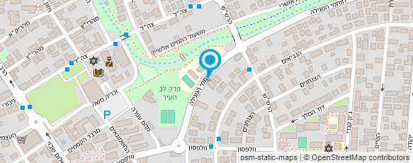 מפת הגעה אל מוניות אין עוד מלבדו