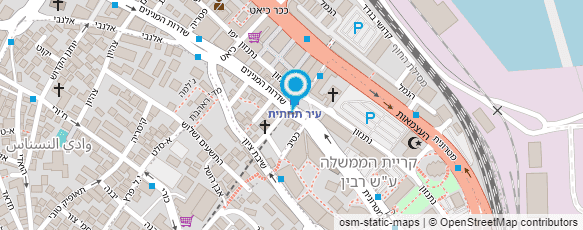 מפת הגעה אל עו"ד ערבה ערן
